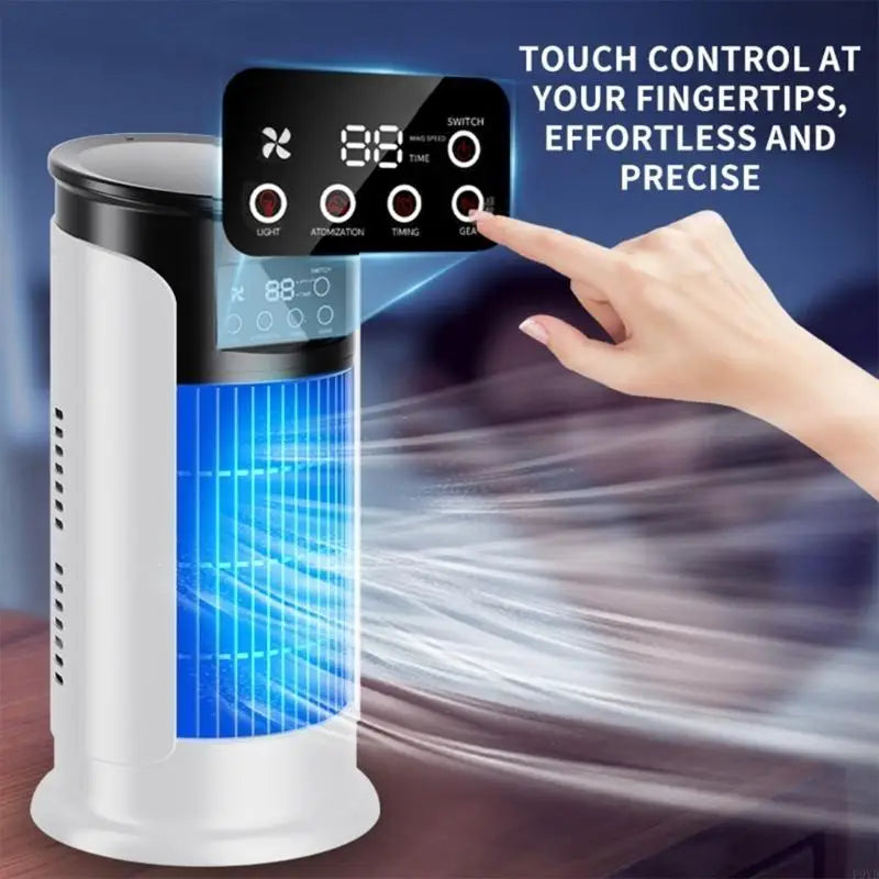 Climatiseur portable portable à 6 vitesses d'évaporation ventilateur refroidissement à air