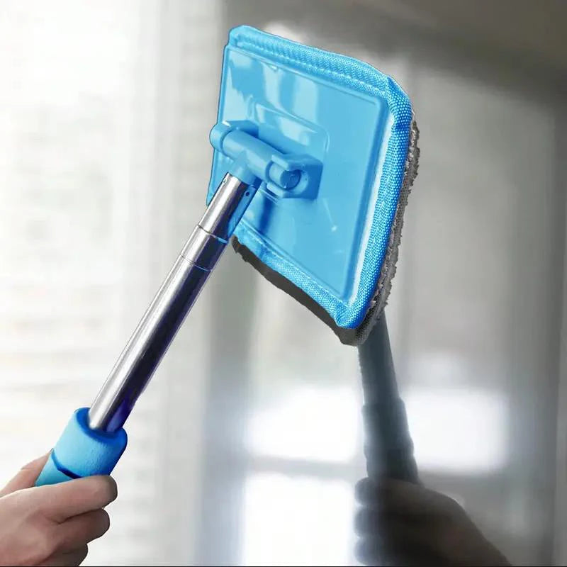 Essuie-glace télescopique pour pare-brise d'automobile, grattage à l'eau, outils de nettoyage automobile, brosse de nettoyage de vitres, chiffon de nettoyage