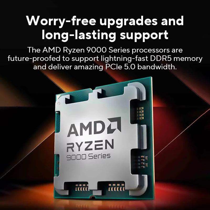 AMD Ryzen 5 9600 tout nouveau processeur 5.2GHz 6 cœurs 12 threads 38 mo de Cache 4NM TDP 65W Socket AM5 processeur de jeu sans emballage