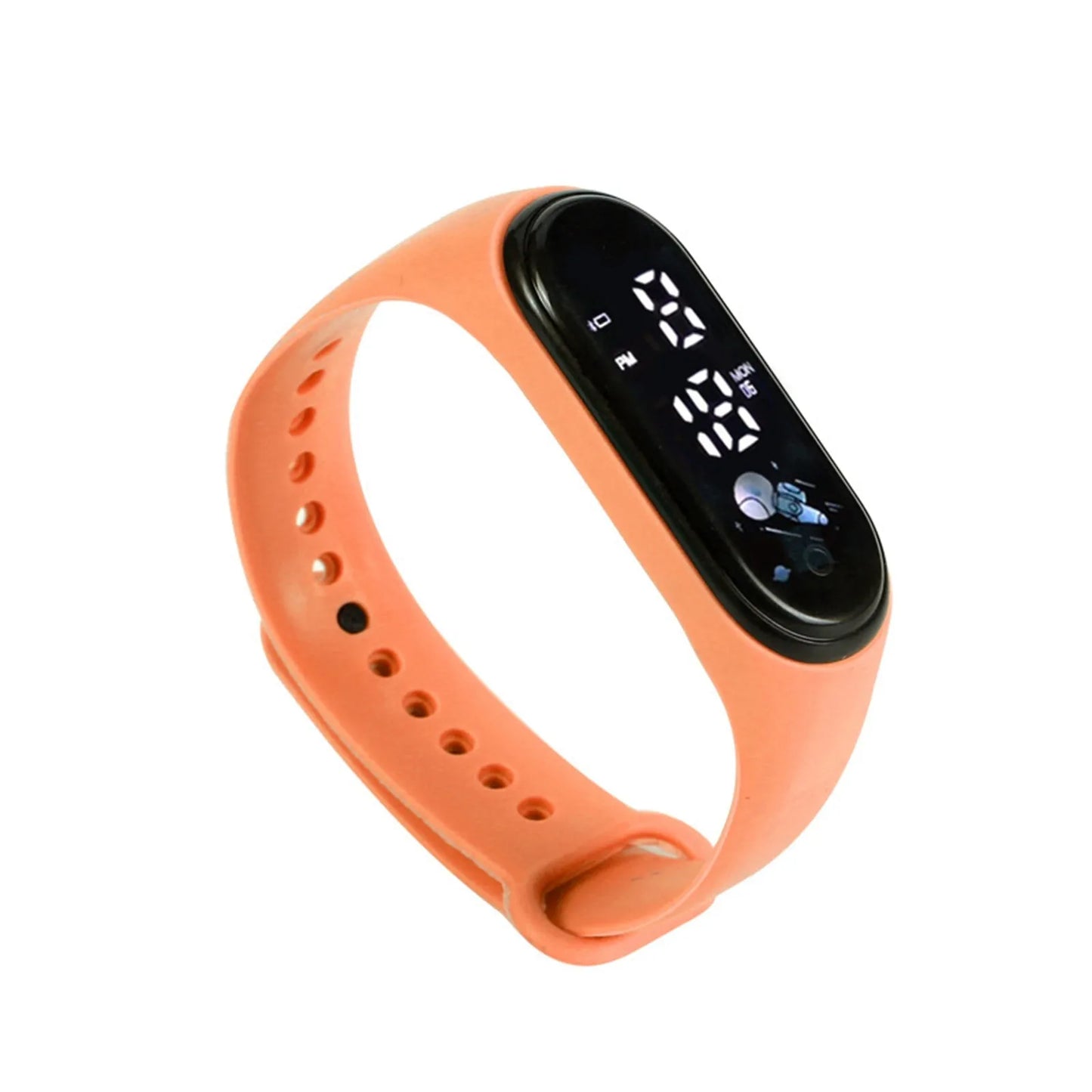 Montre connectée Kawaii pour enfants, mode, extérieur, étanche, sport, montres pour garçons et filles, montres numériques, silicone, montre enfant