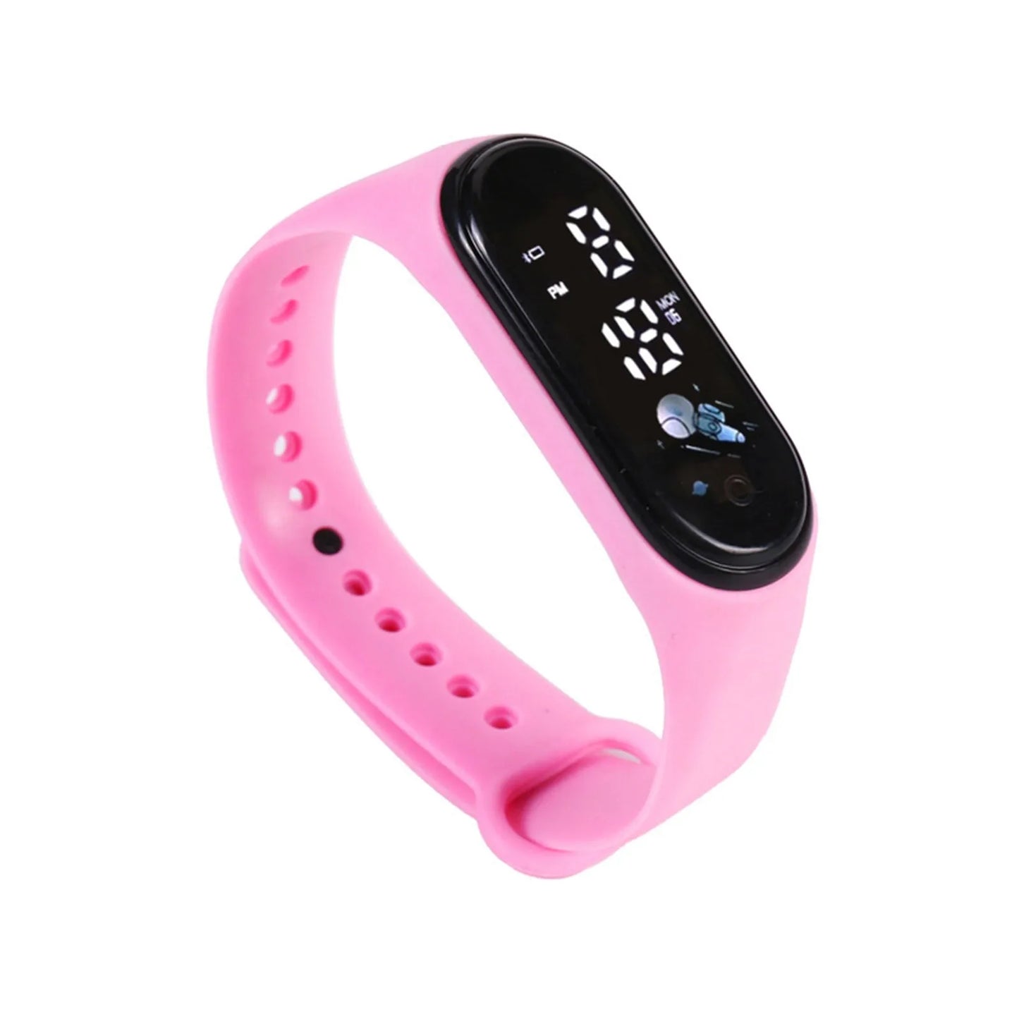 Montre connectée Kawaii pour enfants, mode, extérieur, étanche, sport, montres pour garçons et filles, montres numériques, silicone, montre enfant