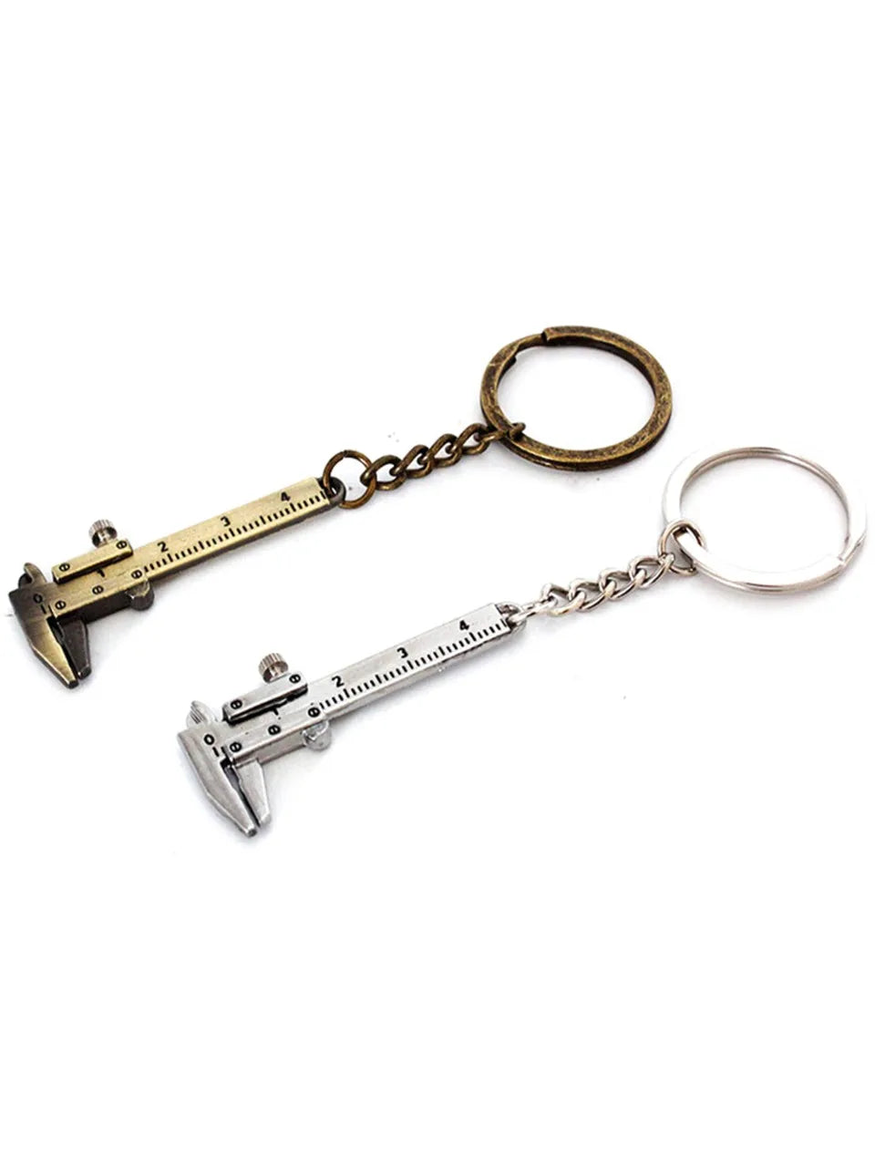 Mini pied à coulisse de poche, porte-clés, ornements, petit outil de mesure de précision mobile 3D, accessoires, règle coulissante en alliage