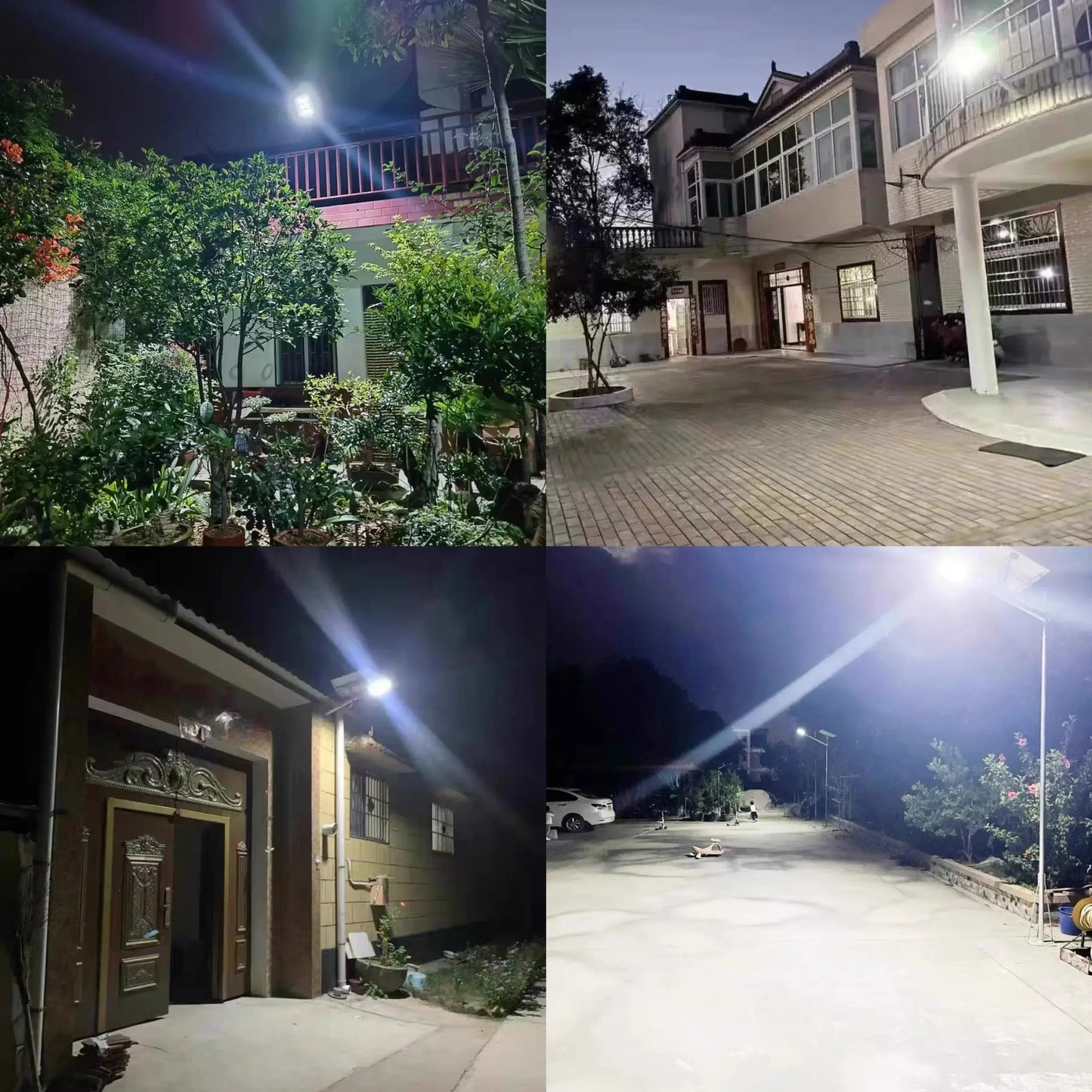 La plus récente lumière LED solaire 300000 LM lampe solaire extérieure de capteur de mouvement 4 modes étanche IP65 lumière solaire de jardin lanterne de cour de rue