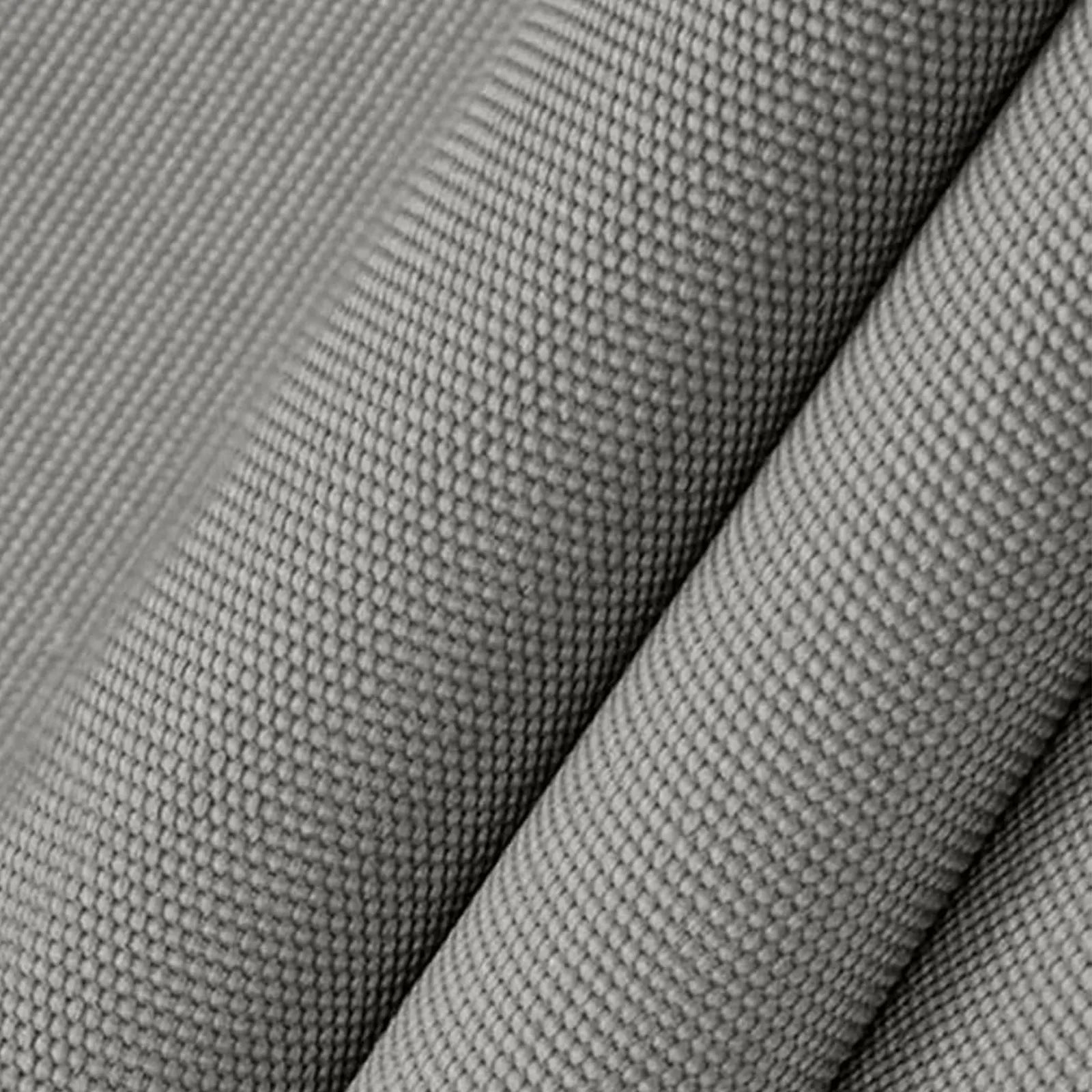 Tissu technique gris à texture perforée pour accessoires high-tech et gadgets durables