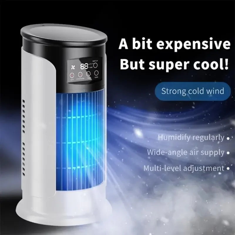 Climatiseur portable portable à 6 vitesses d'évaporation ventilateur refroidissement à air