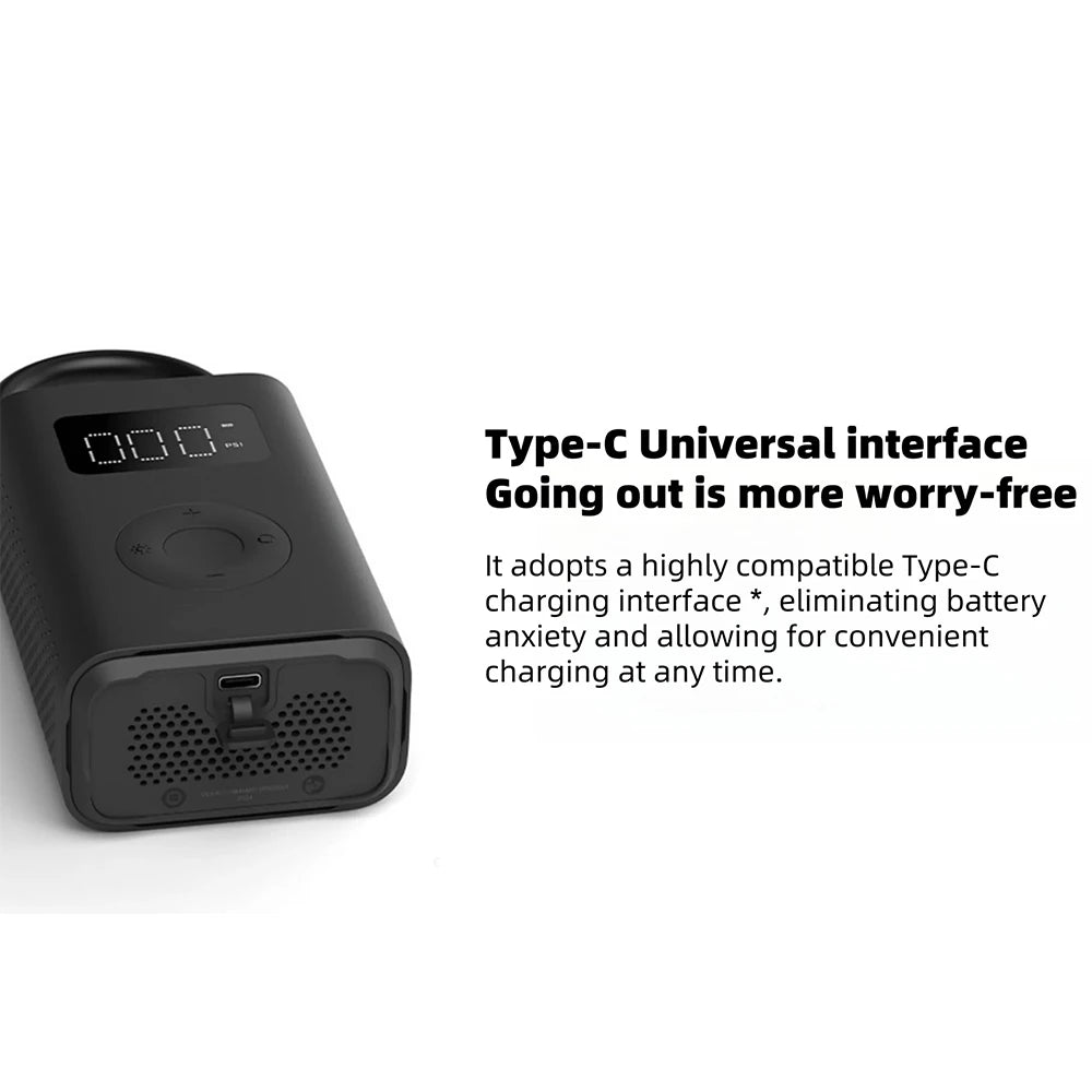 Nouveau compresseur d'air gonflable MIJIA 2D 2000mAh, pompe à air portable 2D pour vélo, voiture, moto, ballon CN