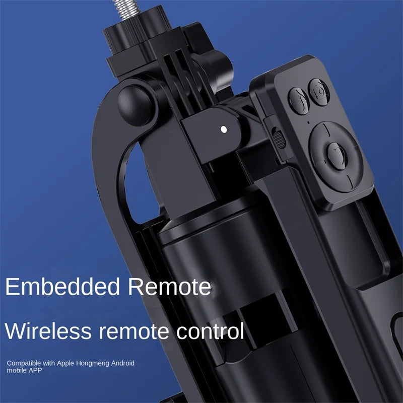 FANGTUOSI trépied 1800mm pour appareil photo Smartphone, support de trépied avec obturateur Bluetooth, supports de perche à Selfie sans fil support de téléphone