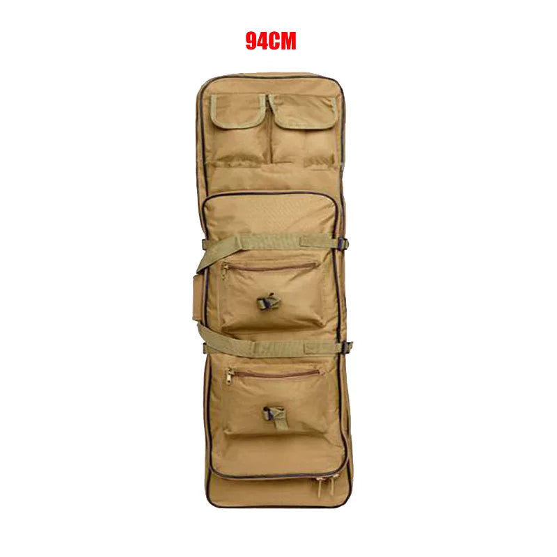 Sac de transport tactique 94 cm, étui de rangement robuste avec poches multiples pour équipement