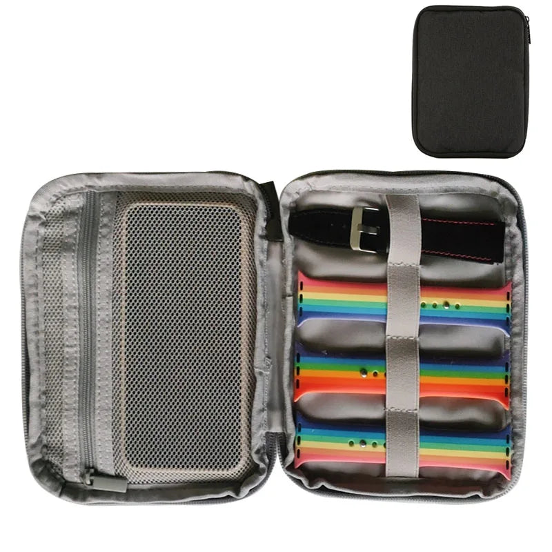 Boîte Portable étanche support de montre organisateur de rangement pour hommes femmes boîtes de montre intelligente pour Apple bracelet de montre boîte de rangement montres