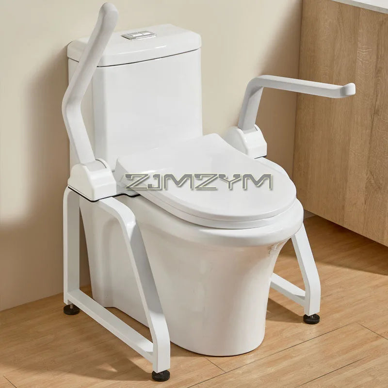Main courante de toilette pour personnes âgées, sécurité antidérapante, étagère d'aide au salle de bain, siège de toilette, poignée pliable
