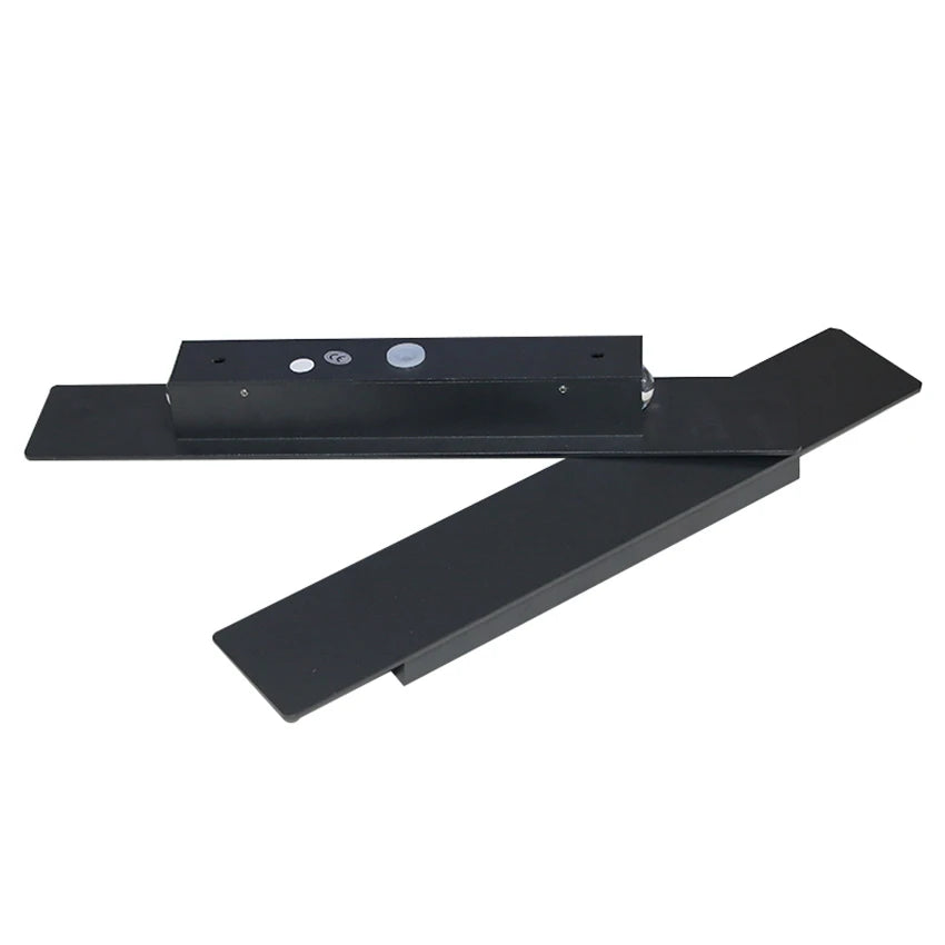 Applique murale extérieure étanche lampe à LED moderne noir blanc aluminium vers le haut lumière inférieure appliques étanche IP65 110V 220V luminaires