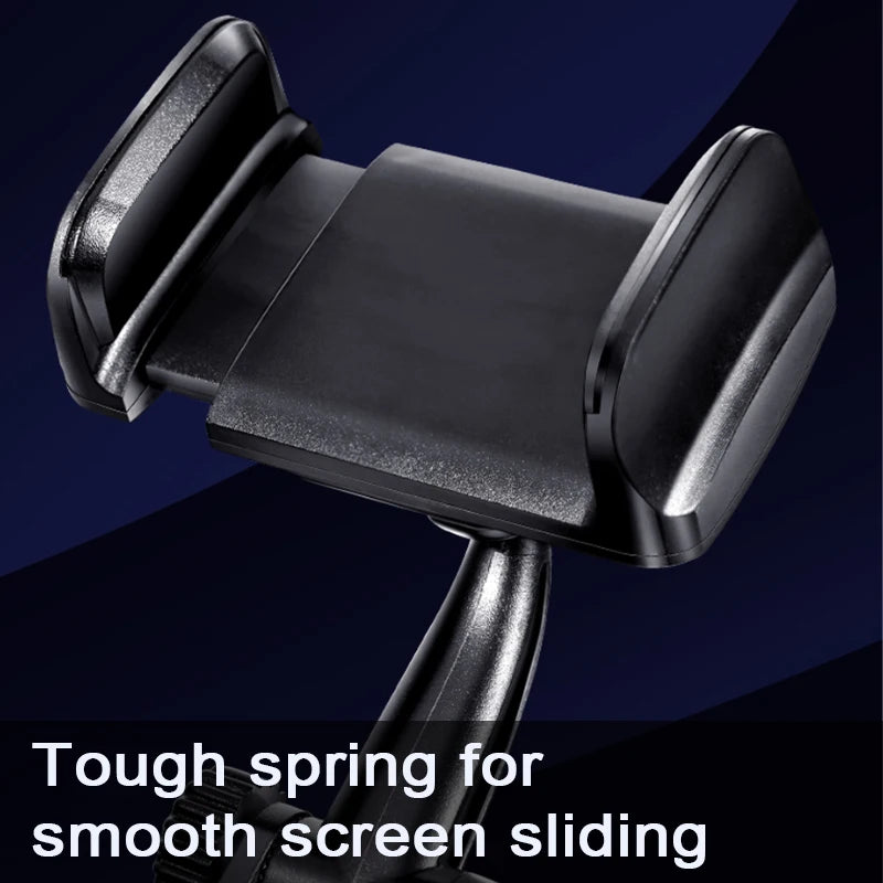SEAMETAL-Support de téléphone pour rétroviseur de voiture, réglage de la rotation libre, pince stable, support de téléphone pour smartphone, navigation rapide, ket