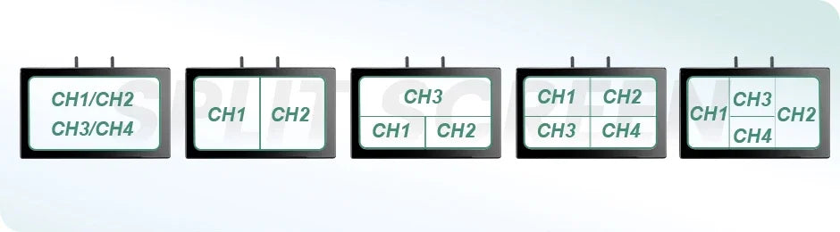 GreenYi 10 pouces AHD numérique sans fil écran tactile DVR enregistrement caméra IR WiFi 4CH moniteur de voiture pour camion/remorque/Bus/RV/SUV