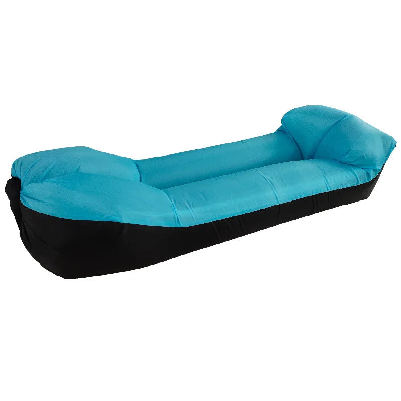 Tendance produits de plein Air canapé-lit gonflable rapide sac de couchage de bonne qualité sac gonflable sac paresseux canapé de plage 240*70 cm