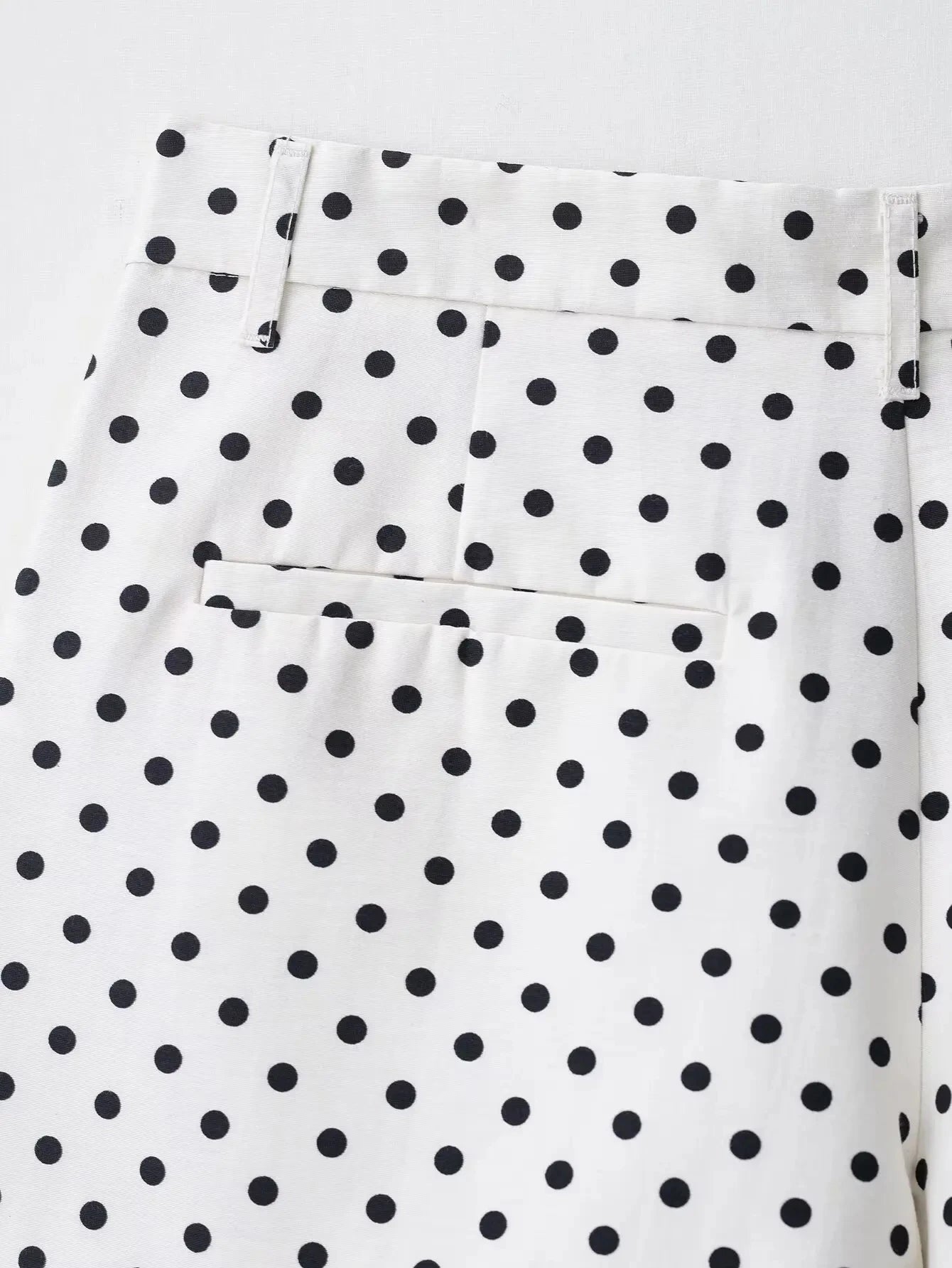 HH mode femmes à pois imprimé manteaux courts automne manches longues col roulé fermeture éclair avec poches cordon veste décontractée