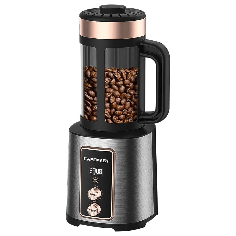 Nouveau 220V électrique ménage Air torréfacteur Machine à café maison café grain torréfacteur contrôle de la température café torréfaction Machine