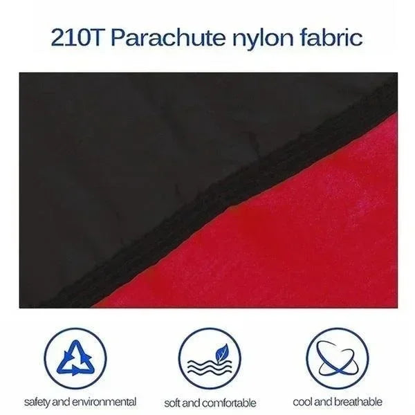 Hamac de camping individuel d'extérieur, en tissu parachute de nylon coloré, lit suspendu portable haute résistance