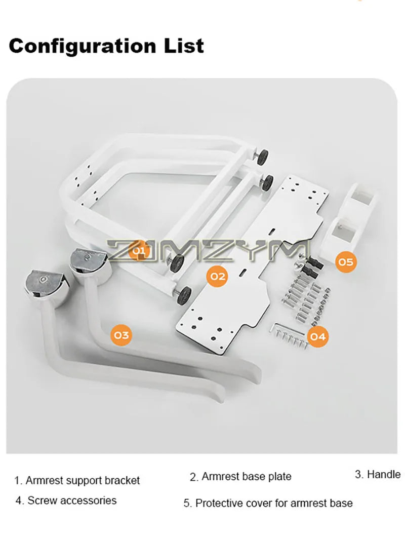 Main courante de toilette pour personnes âgées, sécurité antidérapante, étagère d'aide au salle de bain, siège de toilette, poignée pliable