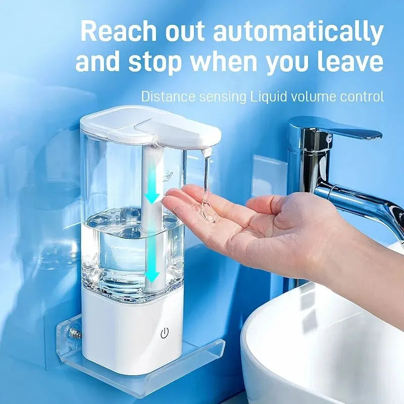 Machine de désinfectant pour les mains à capteur automatique, Machine à savon à vaisselle, shampoing de lavage du corps, détection intelligente de Distance, cuisine, distributeur de toilettes à domicile