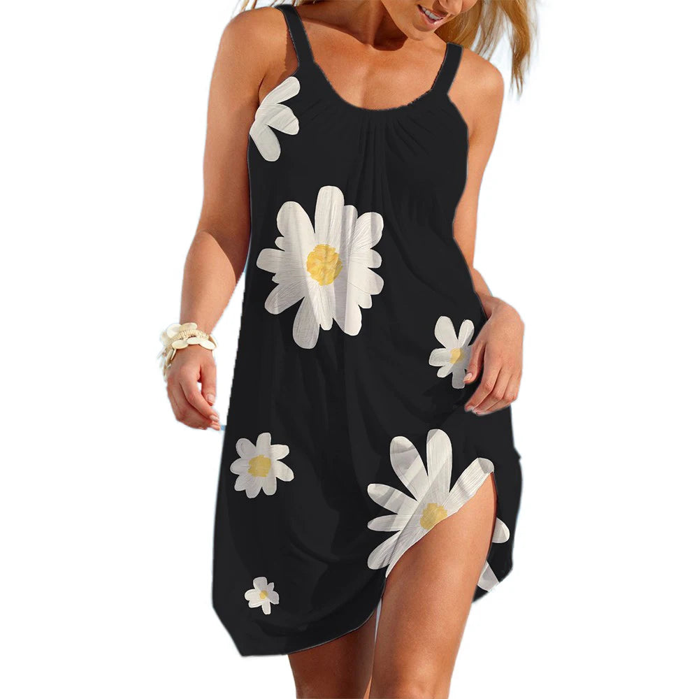 Robe à enfiler de Style ethnique pour femmes, jupe de plage bohème, vêtements d'été décontractés, vêtements quotidiens, robes amples, Cool, haut de vacances