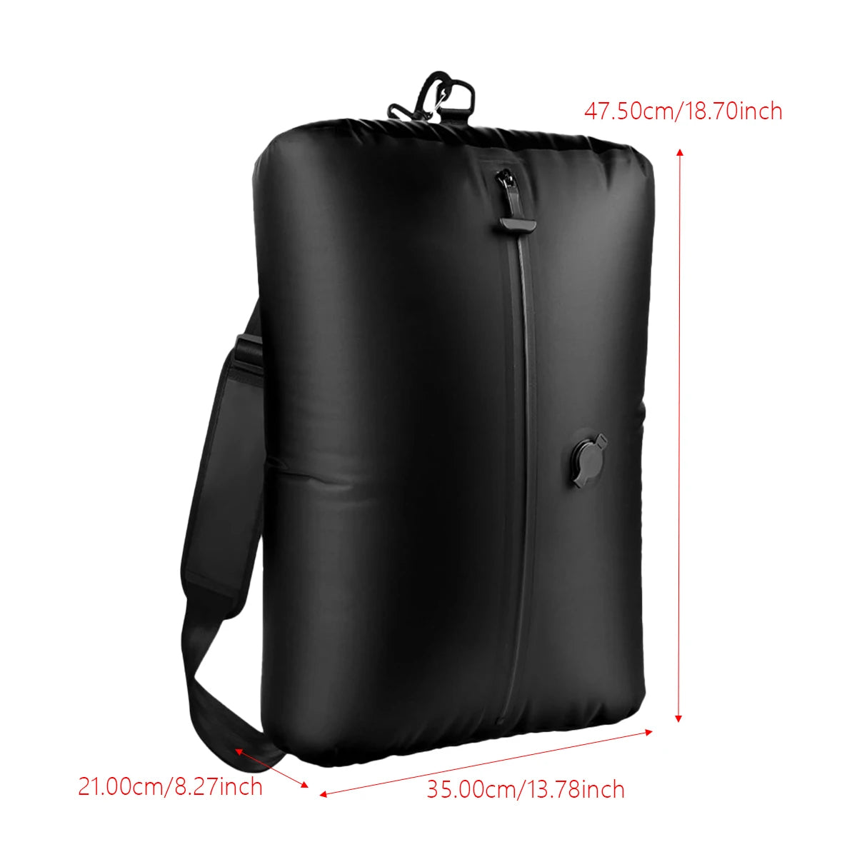Sac de Compression sous vide, sac de rangement de bagages de voyage, sac de rangement de vêtements, sac d'air étanche pour sac à dos, sacs de cabine de Camping