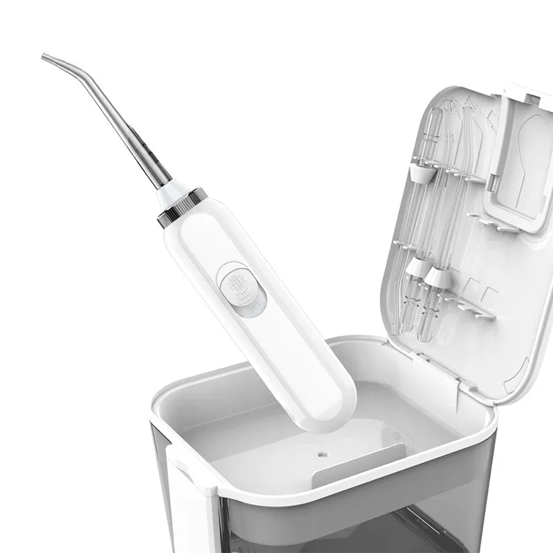 Irrigateur dentaire Portable, hydropulseur, hygiène buccale, 4 embouts de Jet, buses, 10 Modes, nettoyeur d'eau avec réservoir d'eau de 600mm