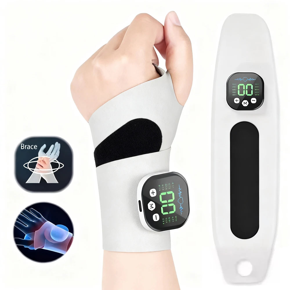 Brace de poignet numérique avec écran LED, support ergonomique pour douleur au poignet, gadget high-tech