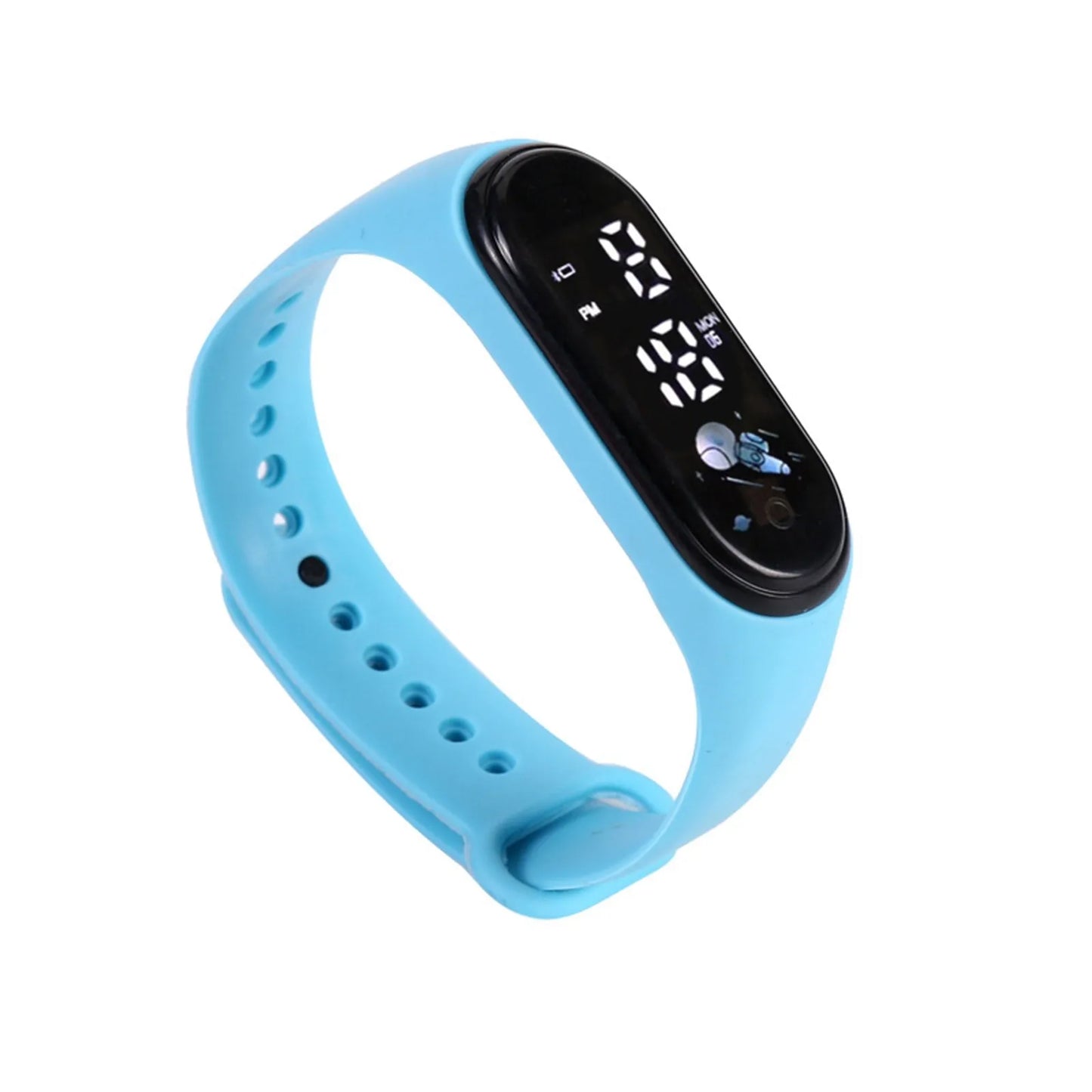 Montre connectée Kawaii pour enfants, mode, extérieur, étanche, sport, montres pour garçons et filles, montres numériques, silicone, montre enfant