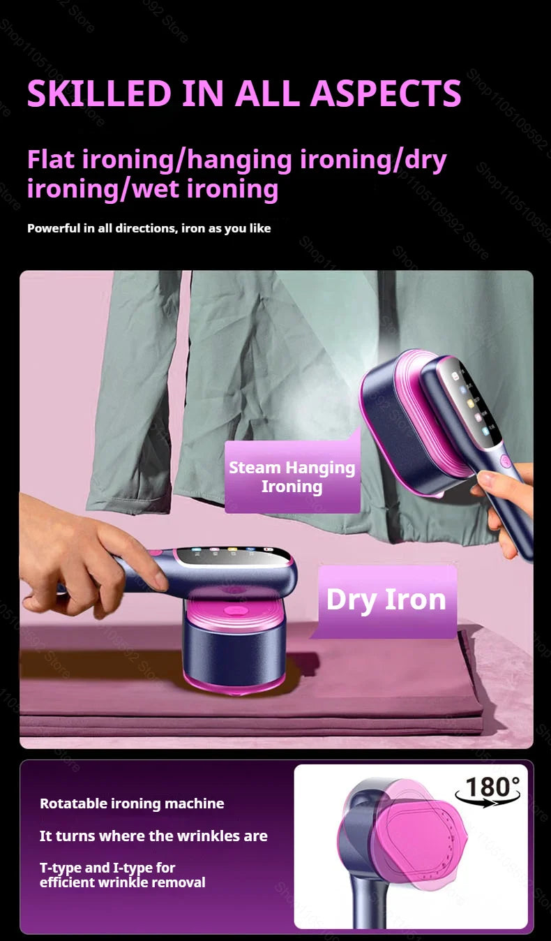 Nouveau fer à vapeur portatif vêtement vapeur Portable Mini pour vêtements chauffage rapide voyage vêtement tissu presse Machine avec la maison
