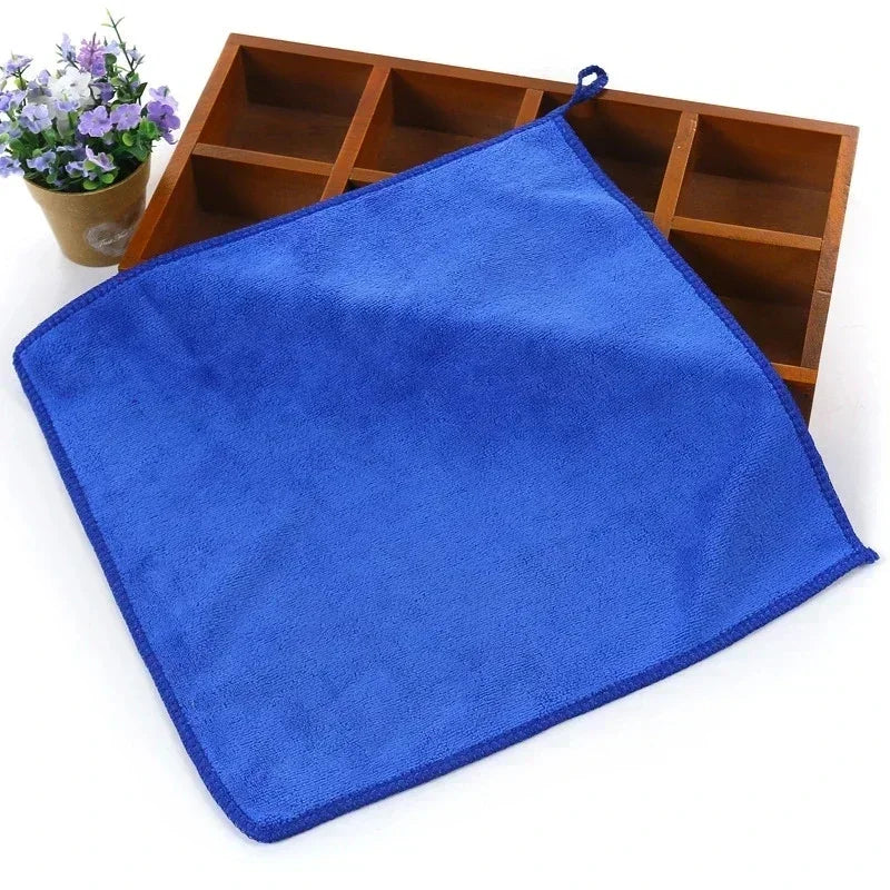 Serviettes en microfibre pour lavage de voiture, tissu de séchage, chiffons de nettoyage ménager, chiffon de polissage pour détails automobiles, outils de nettoyage de la maison, 1 à 20 pièces