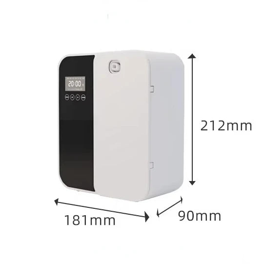 Diffuseur d'arôme d'huile essentielle de 500ml, Machine de parfum d'air de parfum de maison avec contrôle par application Bluetooth 1000cbm pour le bureau d'hôtel à domicile