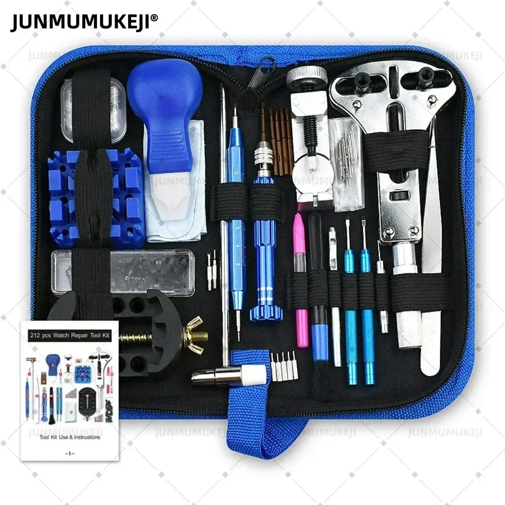 Outils de réparation d'entretien de montres, réglage des sangles de montre, remplacement de 24.com 147 pièces, démontage et installation