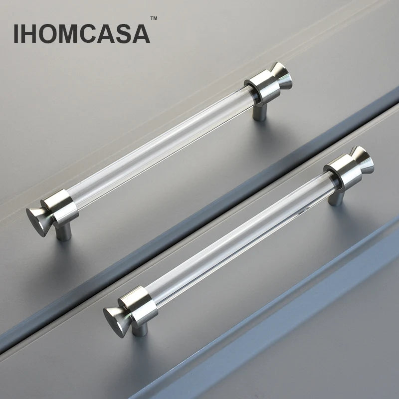 IBathroom-Poignée de meuble moderne en laiton doré, boutons de porte d'armoire de cuisine, cristal acrylique, MELPulls, garde-robe Chi Board, MC.co.jp