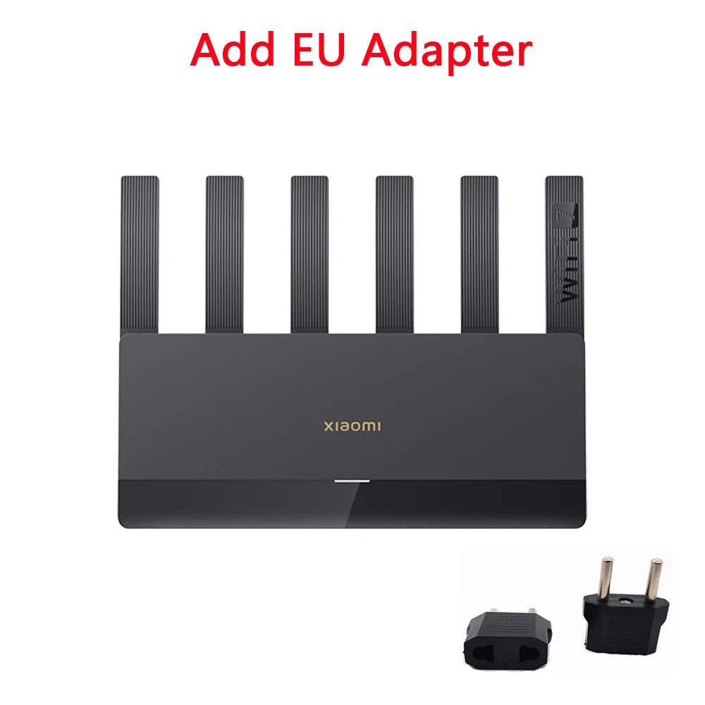 Routeur Xiaomi BE6500 Quad Nucleus Wifi7, port Ethernet 2.5G, double fréquence 2.4/5GHz, 6 amplificateurs de signal indépendants, Mesh 6500Mbps