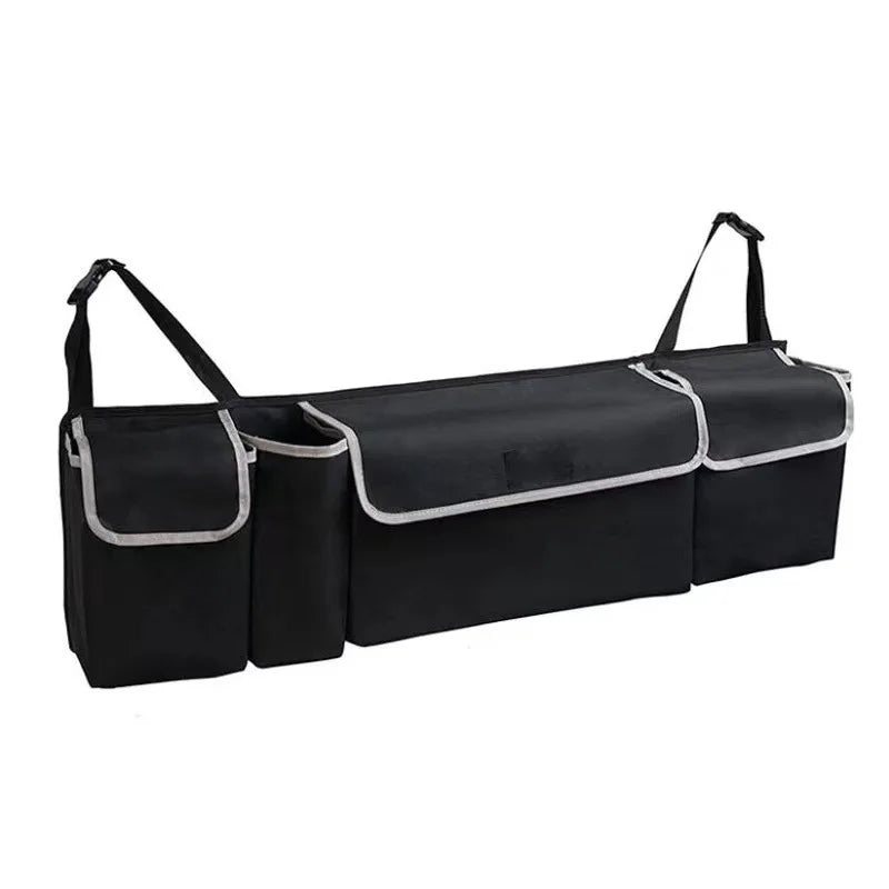 Sac de rangement polyvalent en tissu Oxford pour coffre de voiture, boîte de rangement suspendue pour siège arrière de véhicule pour intérieur d'automobile