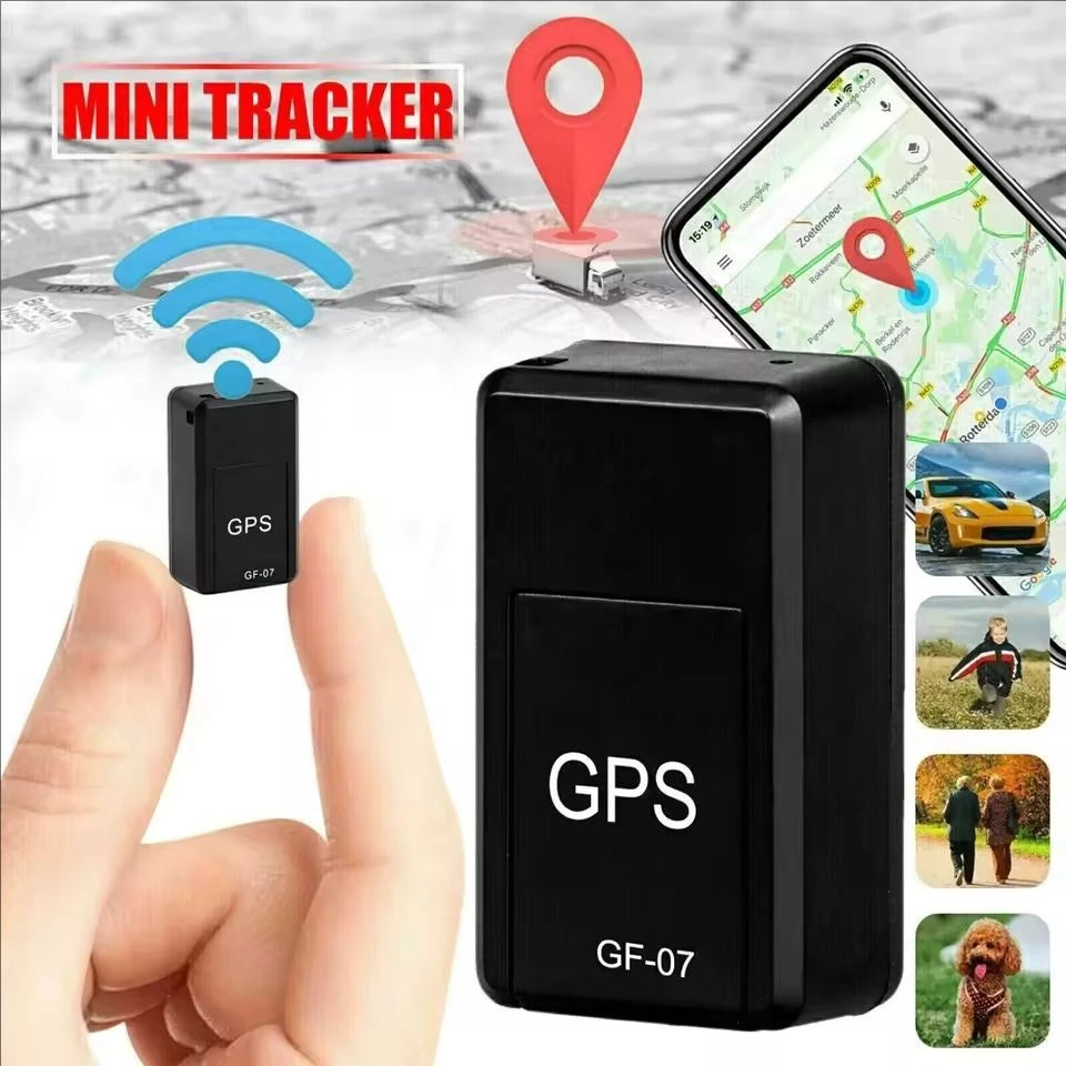 Mini tracker GPS GF-07 pour localisation en temps réel, suivi voiture, enfant ou animal de compagnie