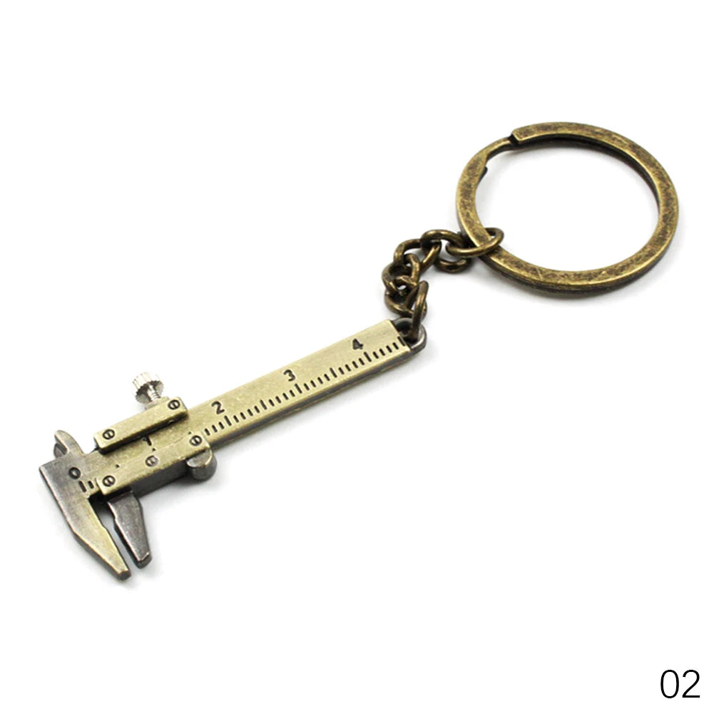 Mini pied à coulisse de poche, porte-clés, ornements, petit outil de mesure de précision mobile 3D, accessoires, règle coulissante en alliage