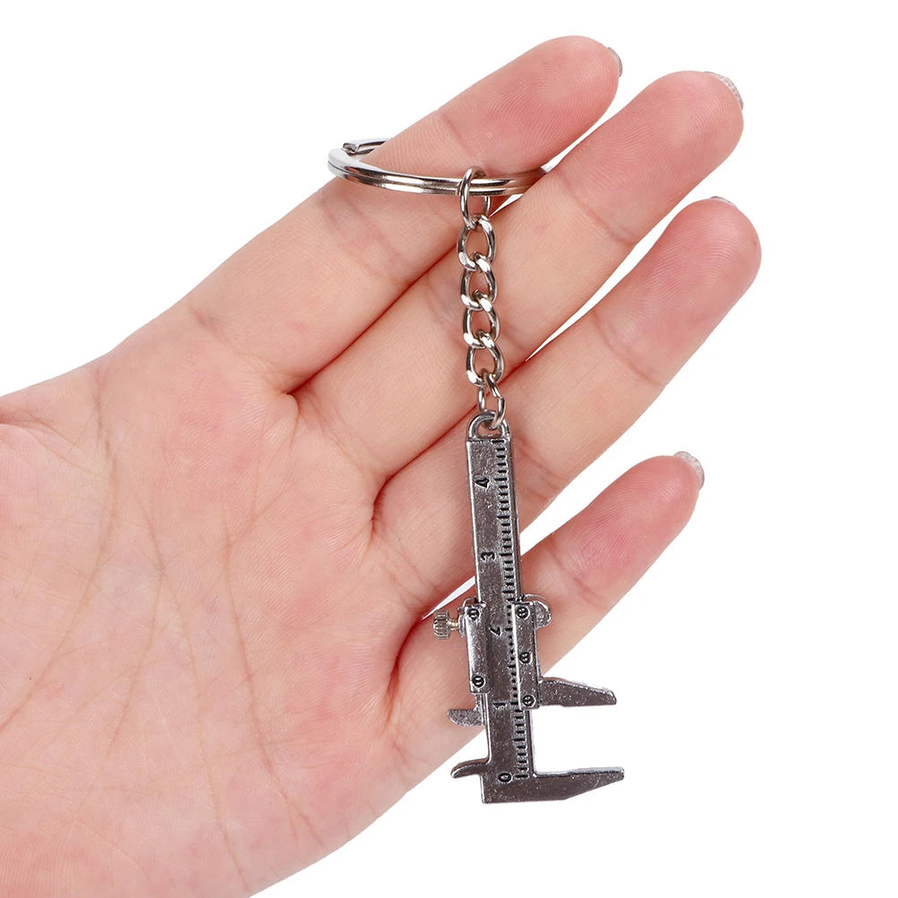 Mini pied à coulisse de poche, porte-clés, ornements, petit outil de mesure de précision mobile 3D, accessoires, règle coulissante en alliage