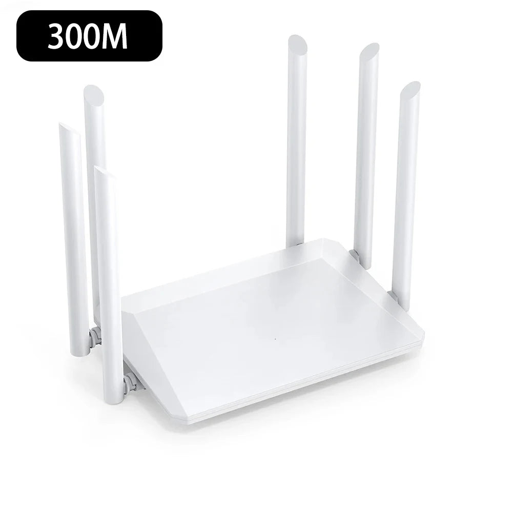 Répéteur de portée Wifi routeur sans fil double bande 2.4G 5G 1200Mbps avec antennes à Gain élevé 5 * 6dBi extension Wi-Fi à couverture plus large