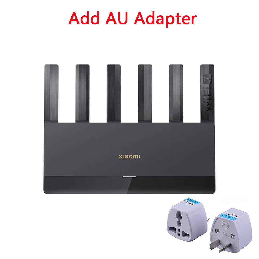 Routeur Xiaomi BE6500 Quad Nucleus Wifi7, port Ethernet 2.5G, double fréquence 2.4/5GHz, 6 amplificateurs de signal indépendants, Mesh 6500Mbps