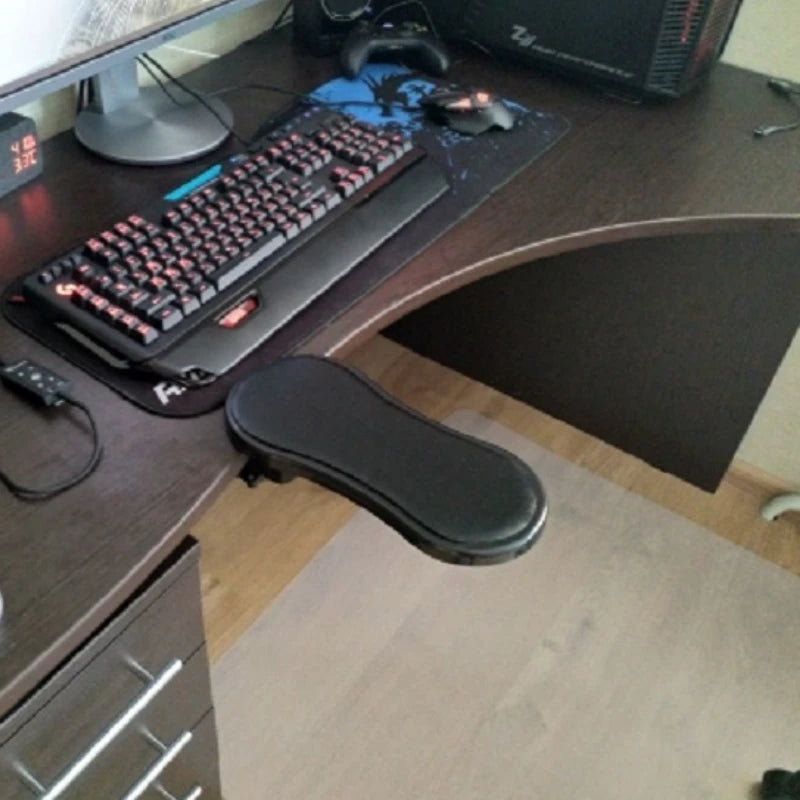 Extension d'accoudoir de bureau, Support de bras rotatif, Support de coude confortable pour les jeux et les fournitures de bureau, 1 pièce