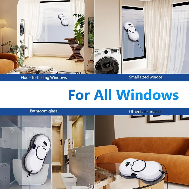 Robot de nettoyage automatique des fenêtres, nettoyeur de vitres, nettoyeur spécial, aspirateur, appareil électroménager, nettoyeur à distance