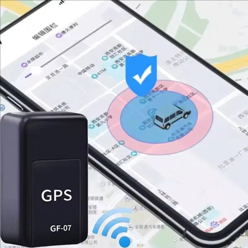 Traceur GPS GF-07 pour voiture, suivi en temps réel sur carte mobile, localisation précise et sécurisée