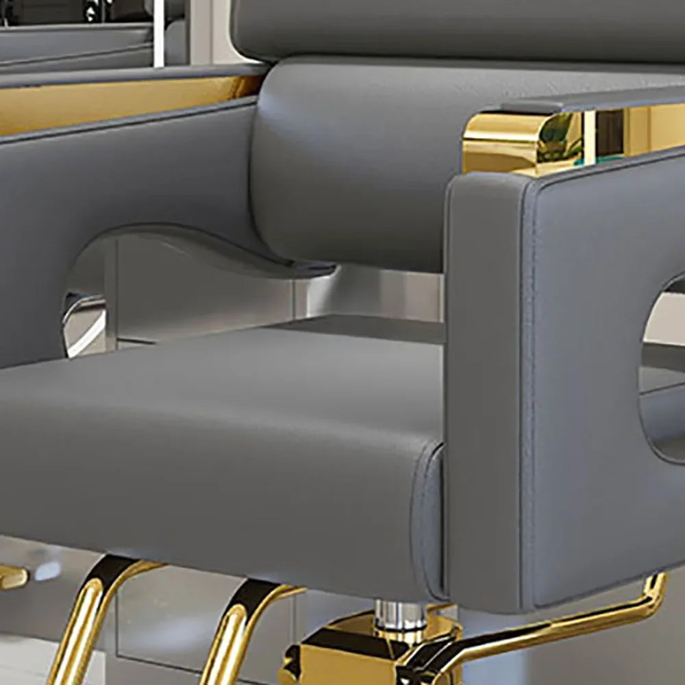 Chaise de barbier nordique moderne confortable Salon de luxe chaise de coiffeur ergonomique beauté meubles de cheveux Kapperstoel personnalisés