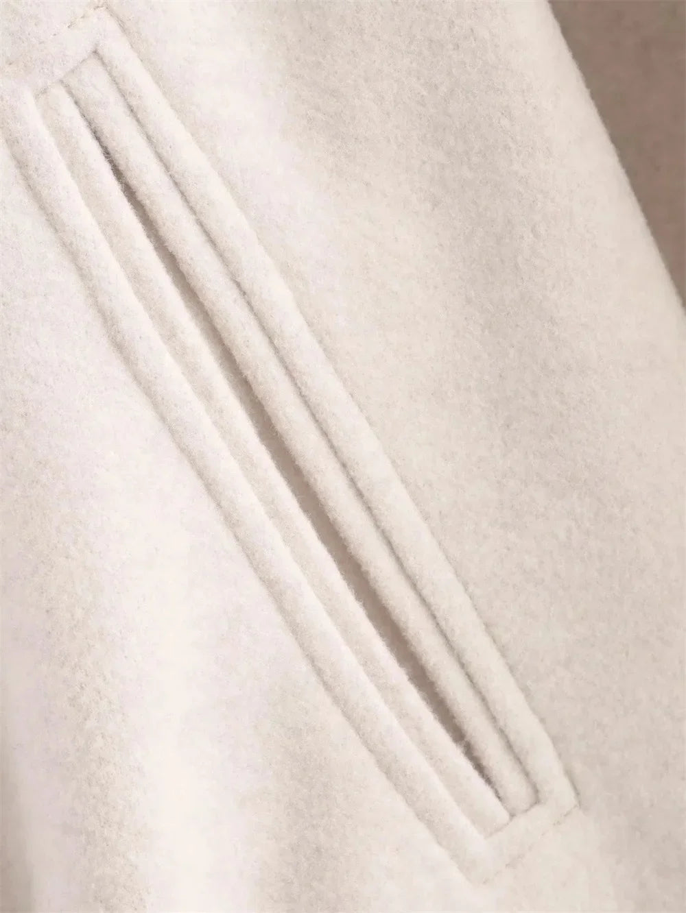 Blouson aviateur rétro à manches longues pour femmes, manteau à col rond, ourlet élastique, fermeture éclair, mode féminine, doux, automne, hiver