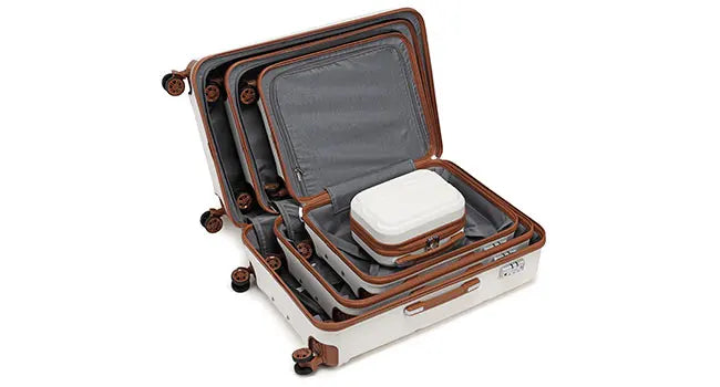 KONO 4/5/6 pièces trousse de beauté boîte trousse à cosmétiques bagage à main trousse de toilette sac de voyage ensemble de bagages