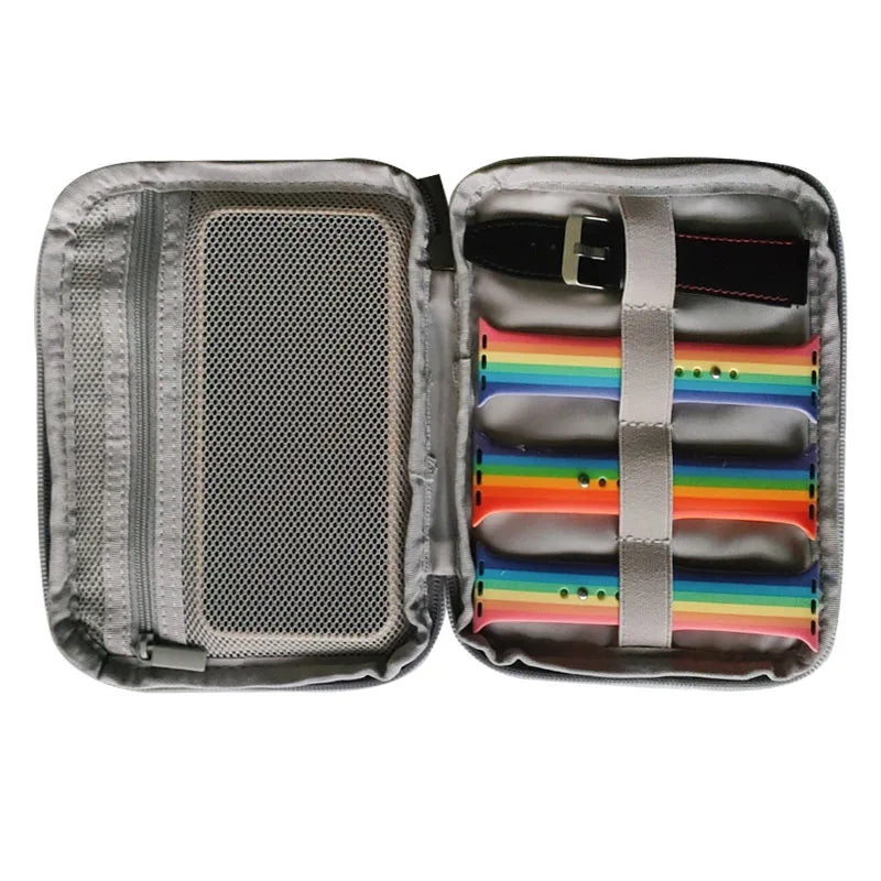 Boîte Portable étanche support de montre organisateur de rangement pour hommes femmes boîtes de montre intelligente pour Apple bracelet de montre boîte de rangement montres