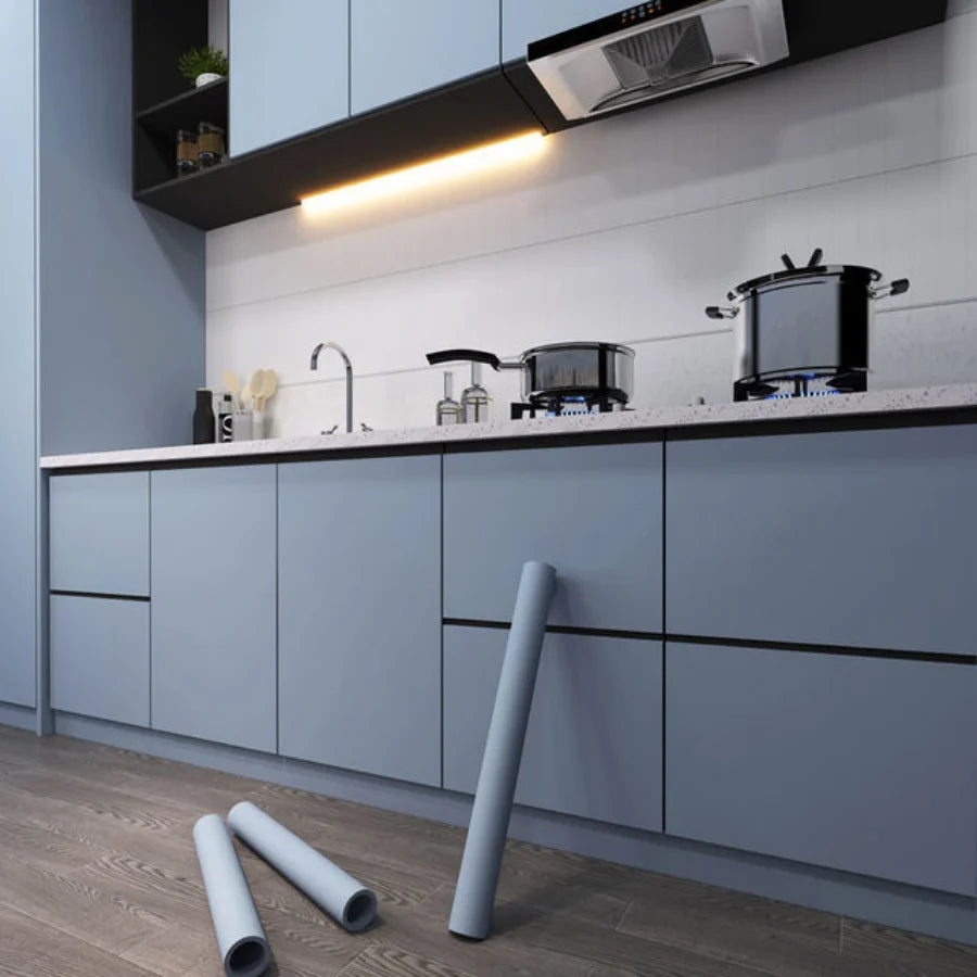 Papier peint auto-adhésif imperméable à l'huile pour cuisine, 10M, autocollants pour rénovation d'armoire, décoration murale anti-moisissure sans formaldéhyde