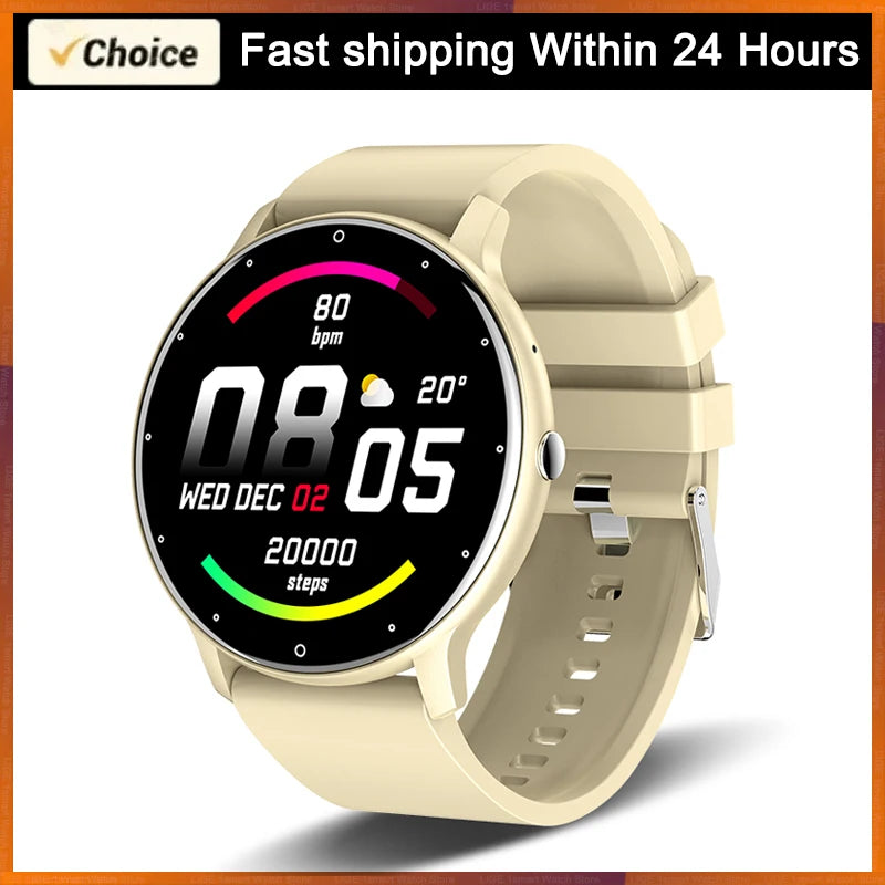 LIGE 2026 montre intelligente femmes hommes dames cadeau Sport Fitness hommes montres moniteur de fréquence cardiaque étanche Smartwatch pour Android IOS