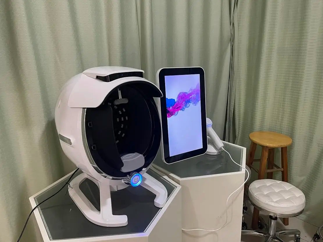 Analyseur de peau visuel facial intelligent 3D numérique AI, haute Configuration 36 millions A6, avec détecteur microscopique portatif, 2026